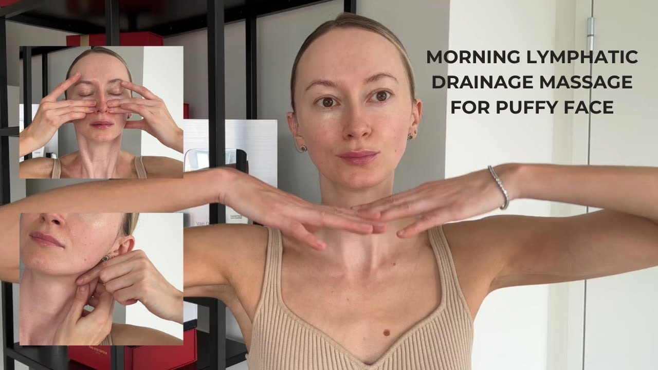 Morning Lymphatic Drainage Massage for Puffy Face
