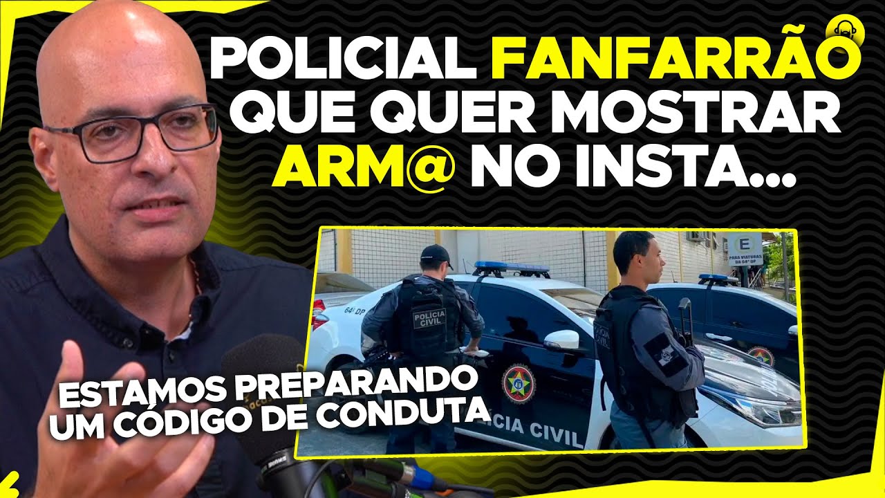 POLICIAIS QUE FAZEM MÍDIA NO INSTAGRAM? DELEGADO DA CIVIL DÁ OPINIÃO FORTE!