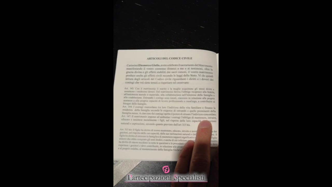 Stampa Libretti Messa quadrati con fedi nuziali
