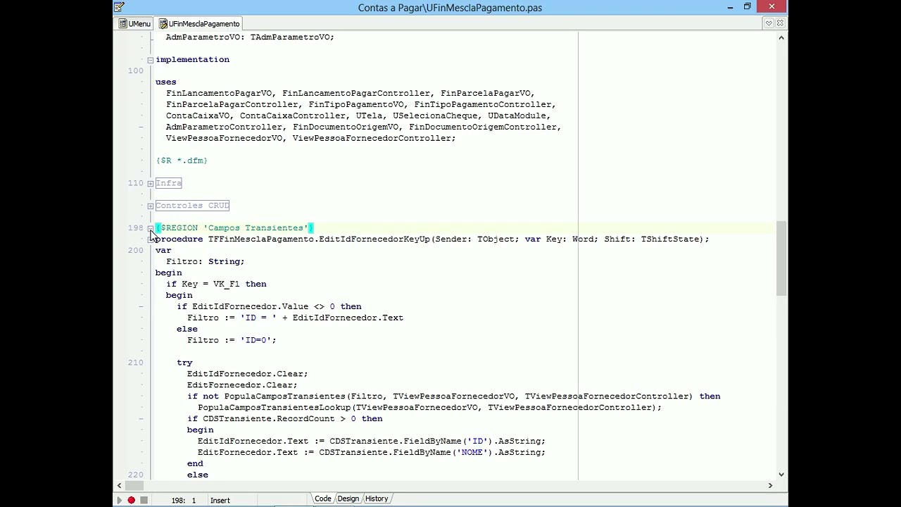T2Ti ERP 2.0 - Delphi - Financeiro SB 02 - Videoaula 07 - Mesclagem