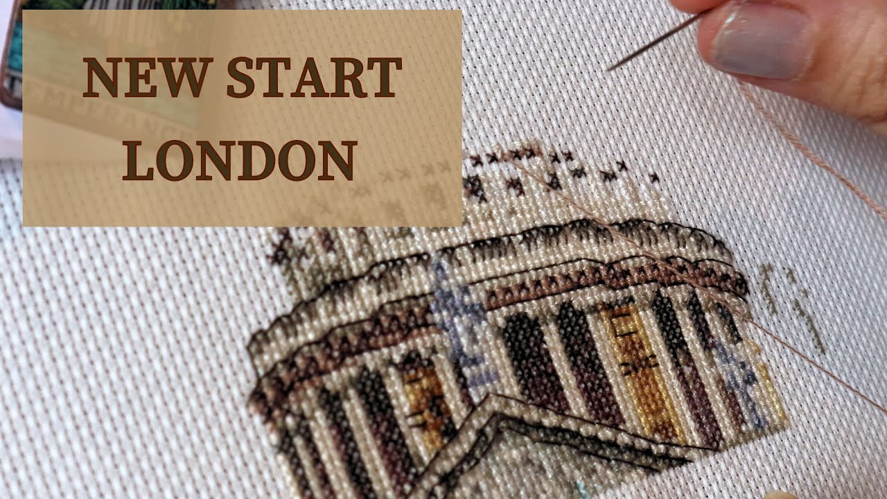 Flosstube London - Stitch With Me and Updates