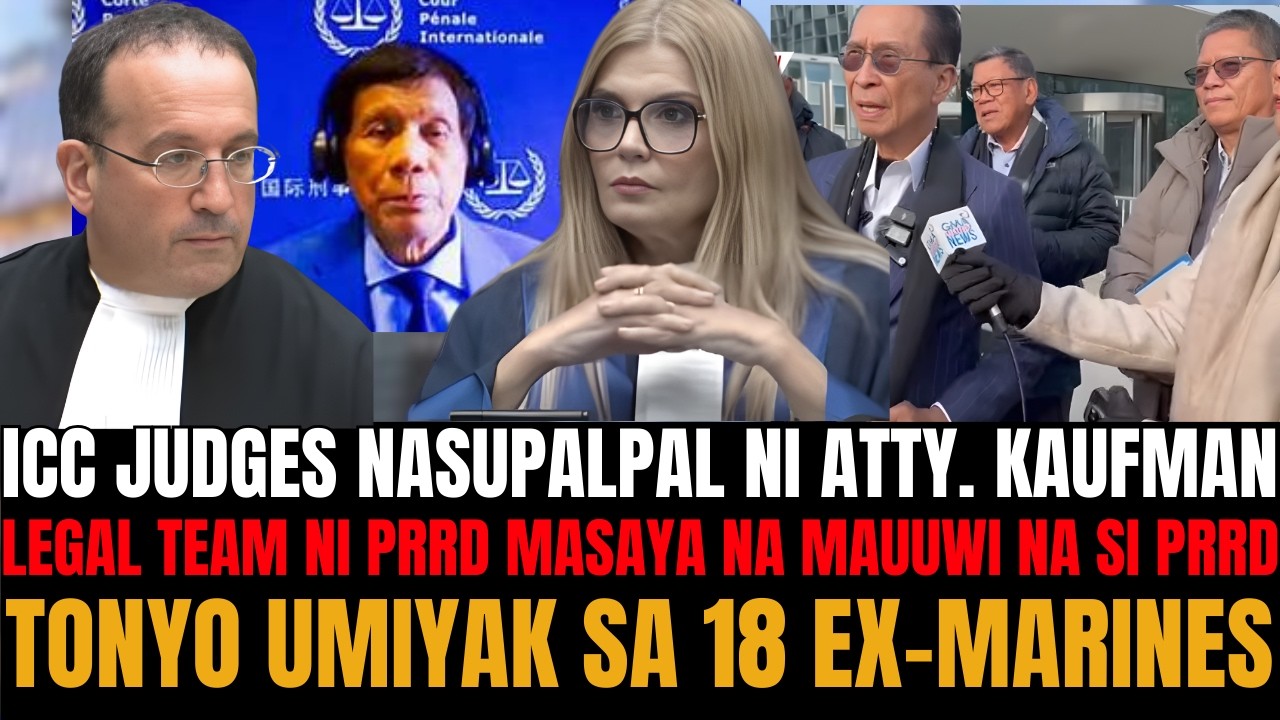 KAPAPASOK LANG! lCC JUDGES NASUPALPAL NI ATTY. KAUFMAN.PRRD POSIBLE NG UMUWI.