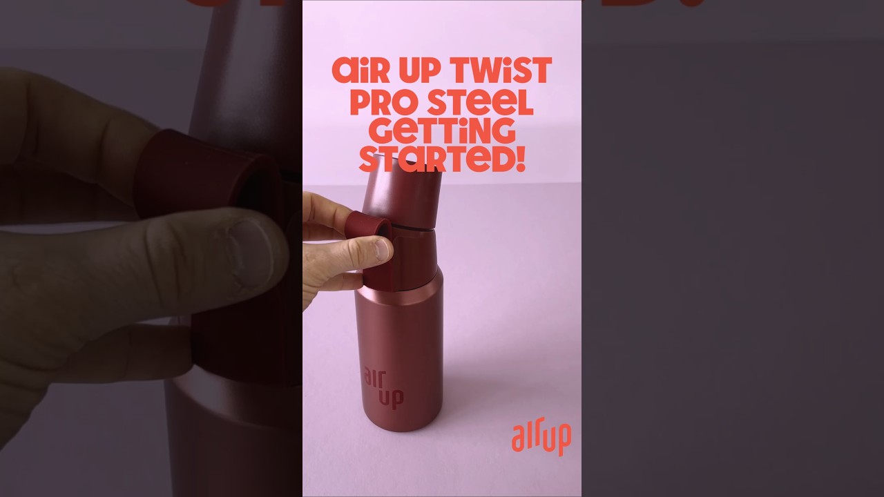 How to use air up&reg; Twist Pro Steel bottle - Setup & Pro Tips!