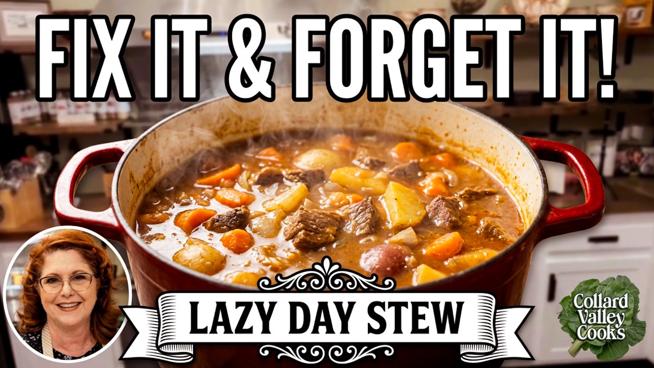 3-hour Beef Stew - Mama's Old Fashioned Southern Recipes