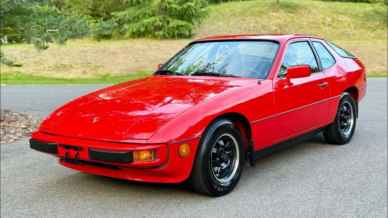 45k Mile 1979 Porsche 924 Walk Around and Drive for Bring a Trailer 