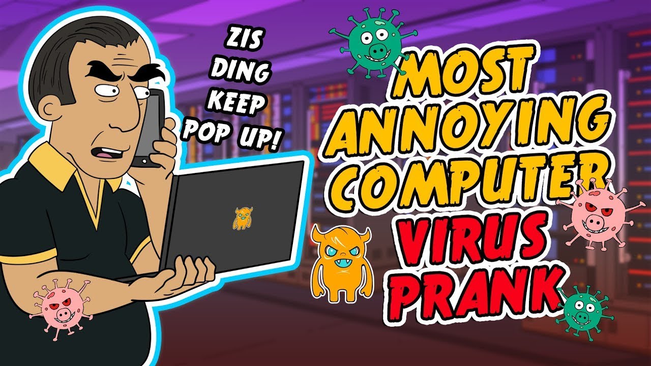 Shocking Computer Virus Prank - Ownage Pranks