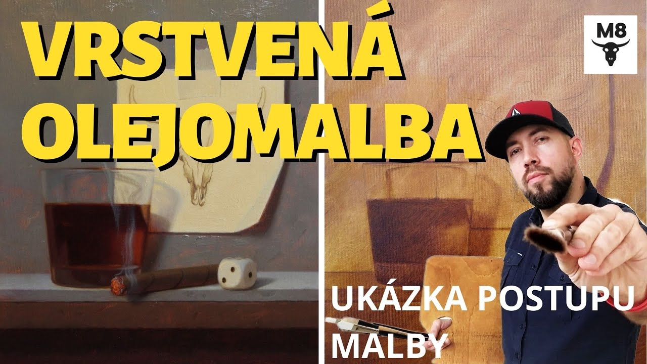 Postup malby - ukázka