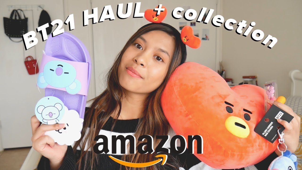 BT21 amazon haul + BT21 collection