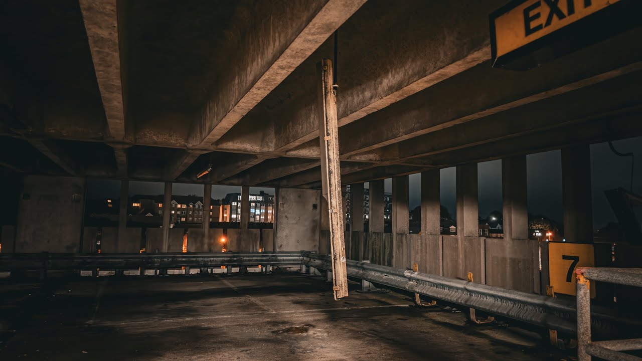 Is this the eeriest car park? **Abandoned Car Park** |No Fear Urbex