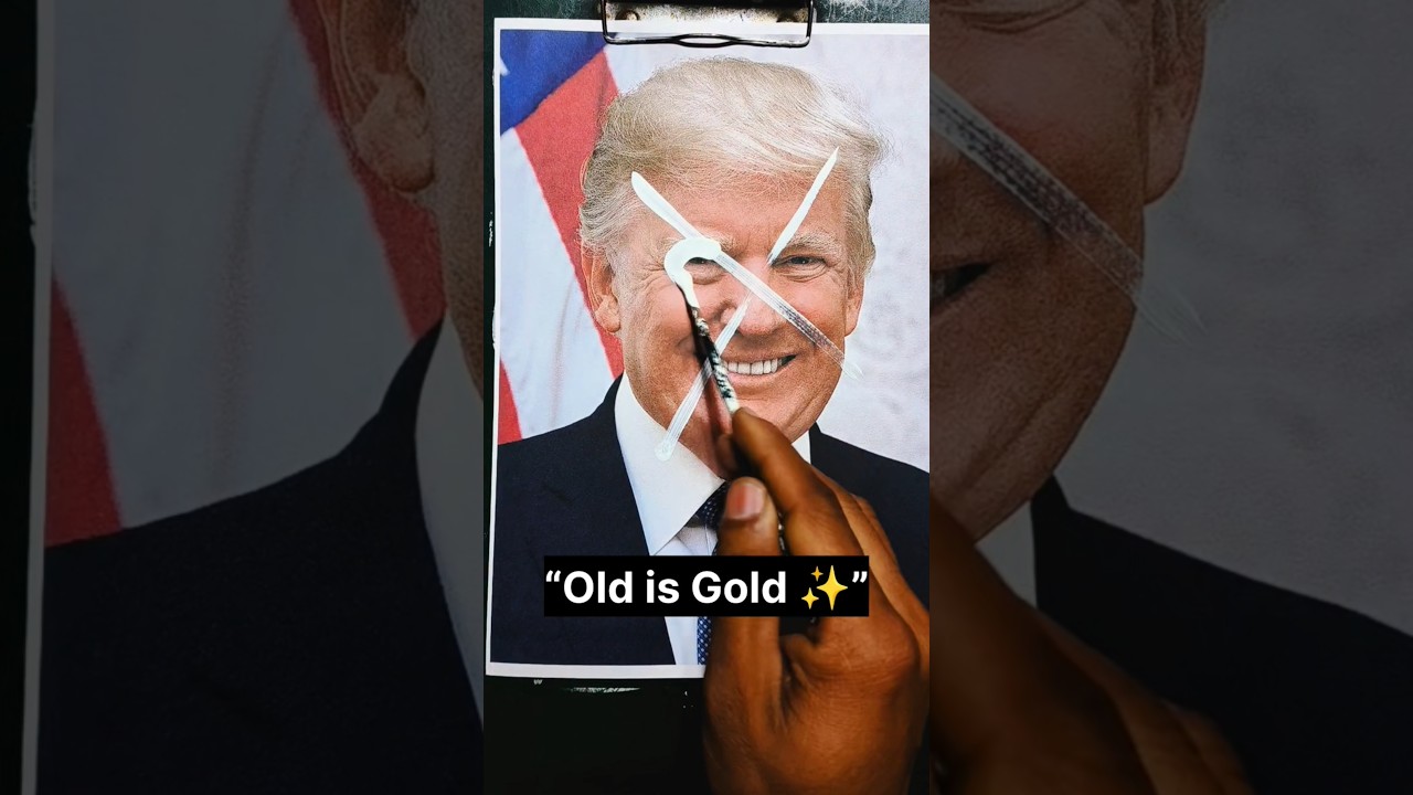 Donald Trump vs Barack Obama | Realistic Pencil Sketch Battle #shorts