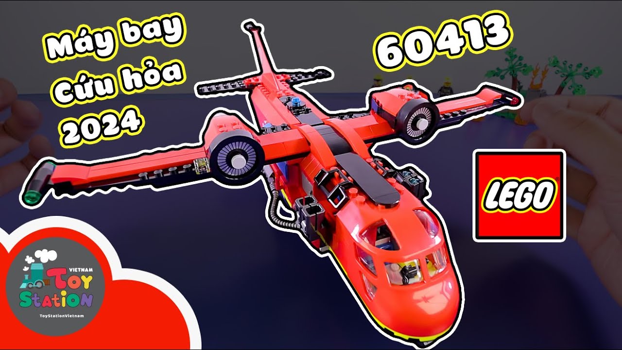 Những phương tiện cứu hỏa đỉnh đẹp của LEGO CITY 2024 ToyStation 836