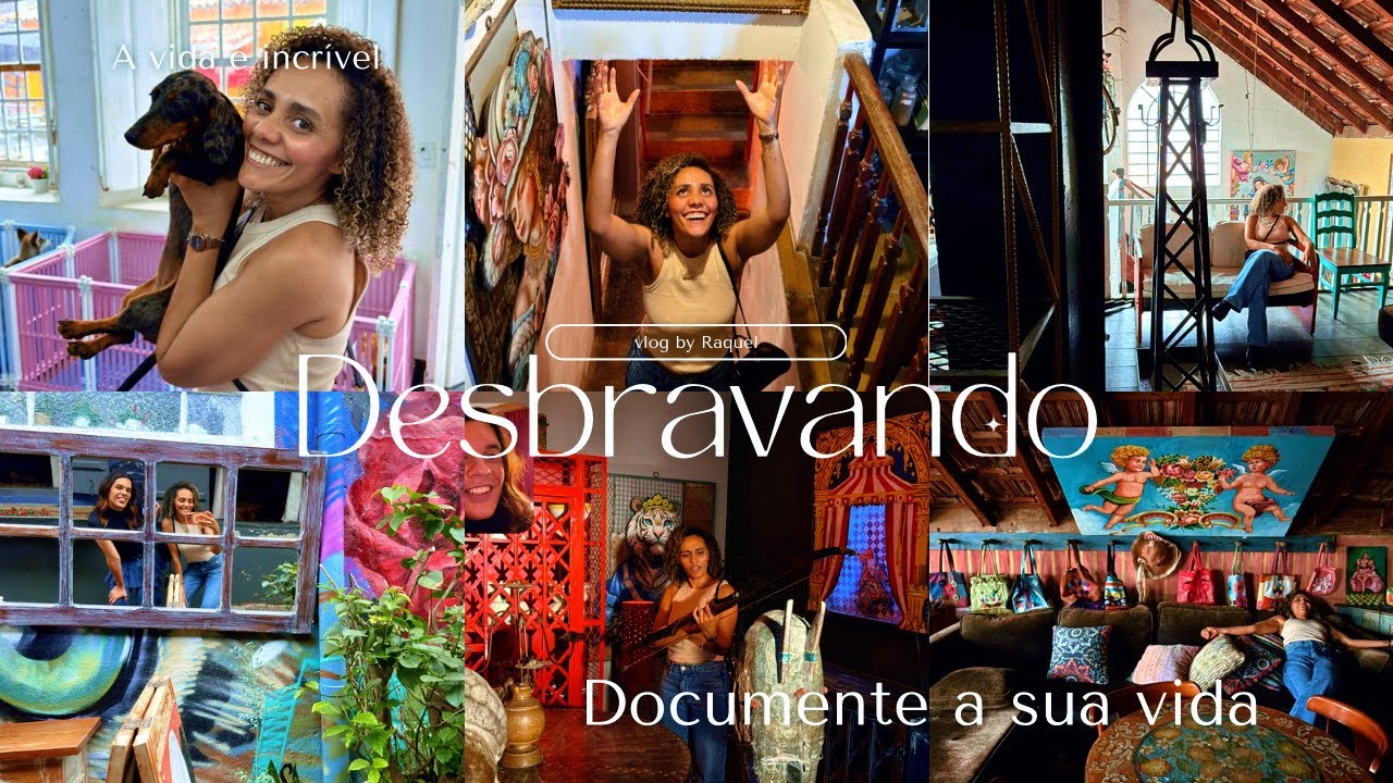 Vlog: Um lugar que nunca fui - A arte de documentar a vida!