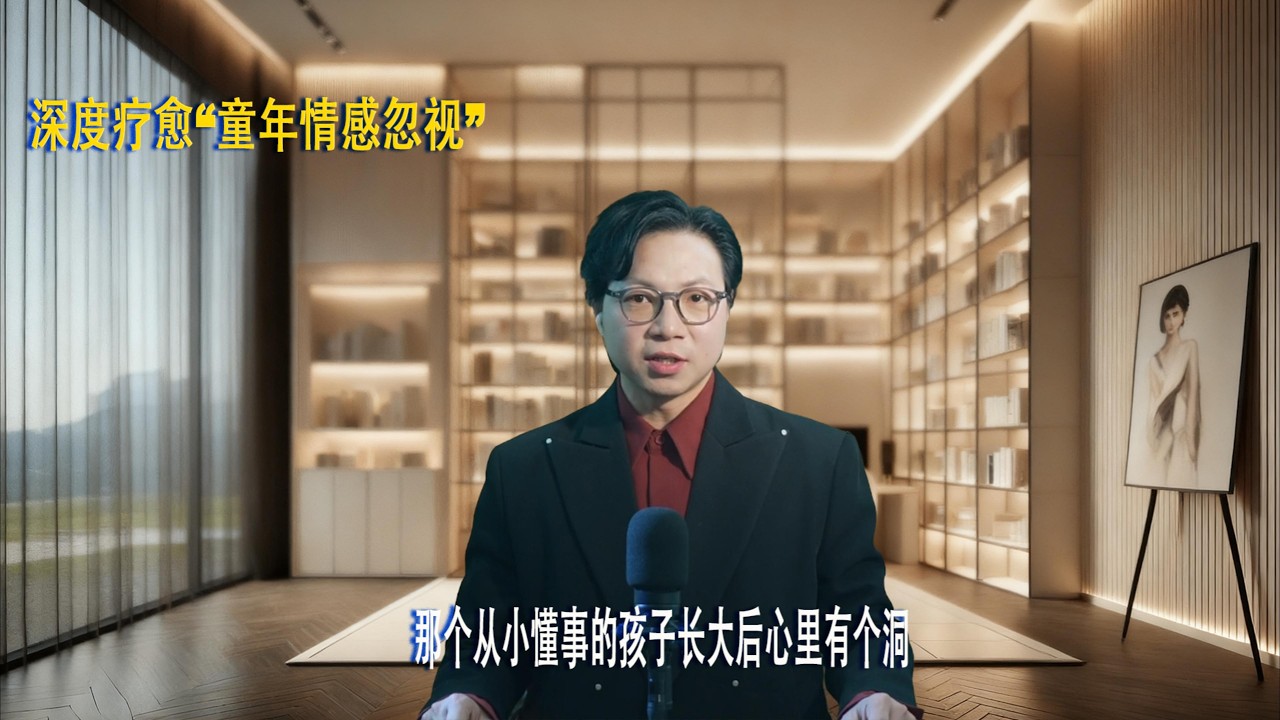 从小就很“懂事”的你，长大后心里有个洞，“童年情感忽视”