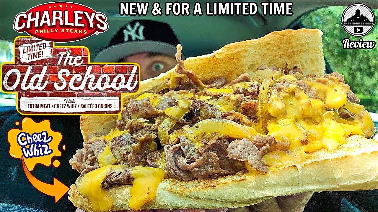 Charley's Philly Steaks® Review! 🧀🥩🥖 | The Old School Philly Cheesesteak! | theendorsement
