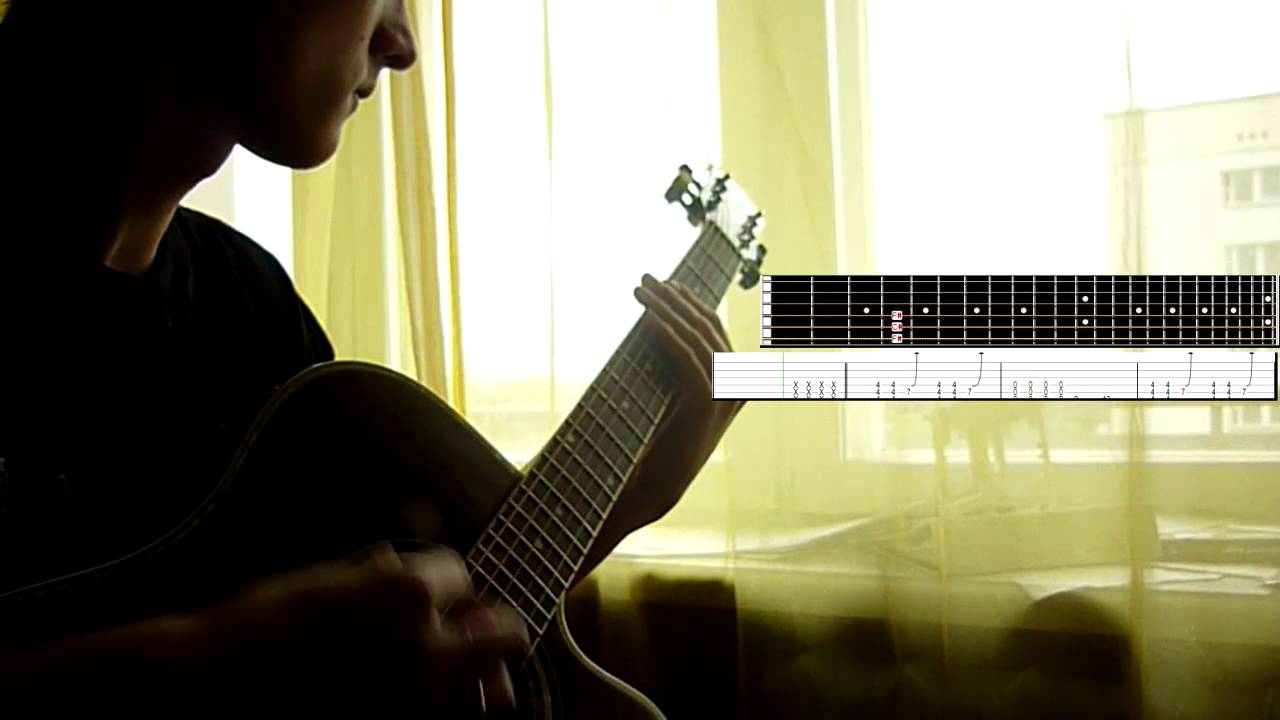 Skillet - Rise (acoustic guitar cover, with tabs)