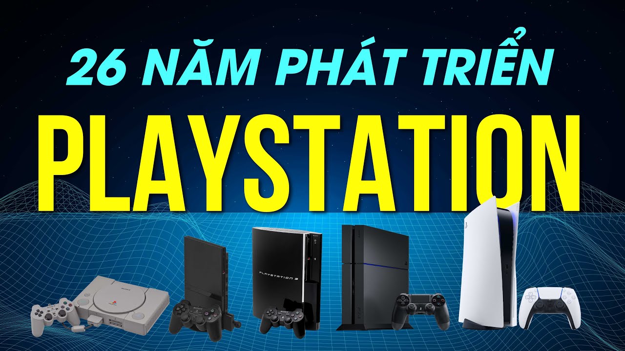 PLAYSTATION ĐÃ THAY ĐỔI THIẾT KẾ CONSOLE NHƯ THẾ NÀO?