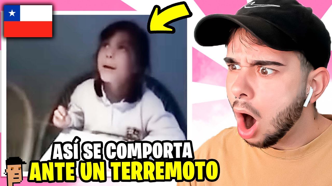 Reacción a Así Se Comporta Una Niña De 5 Años Ante Un Terremoto En Chile