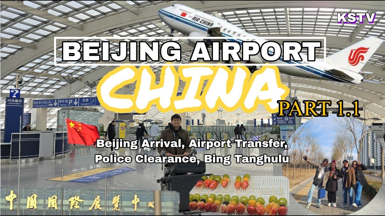 Beijing China Arrival - Transfer Flight - Air China - Shenzhen Airlines | kensamtv