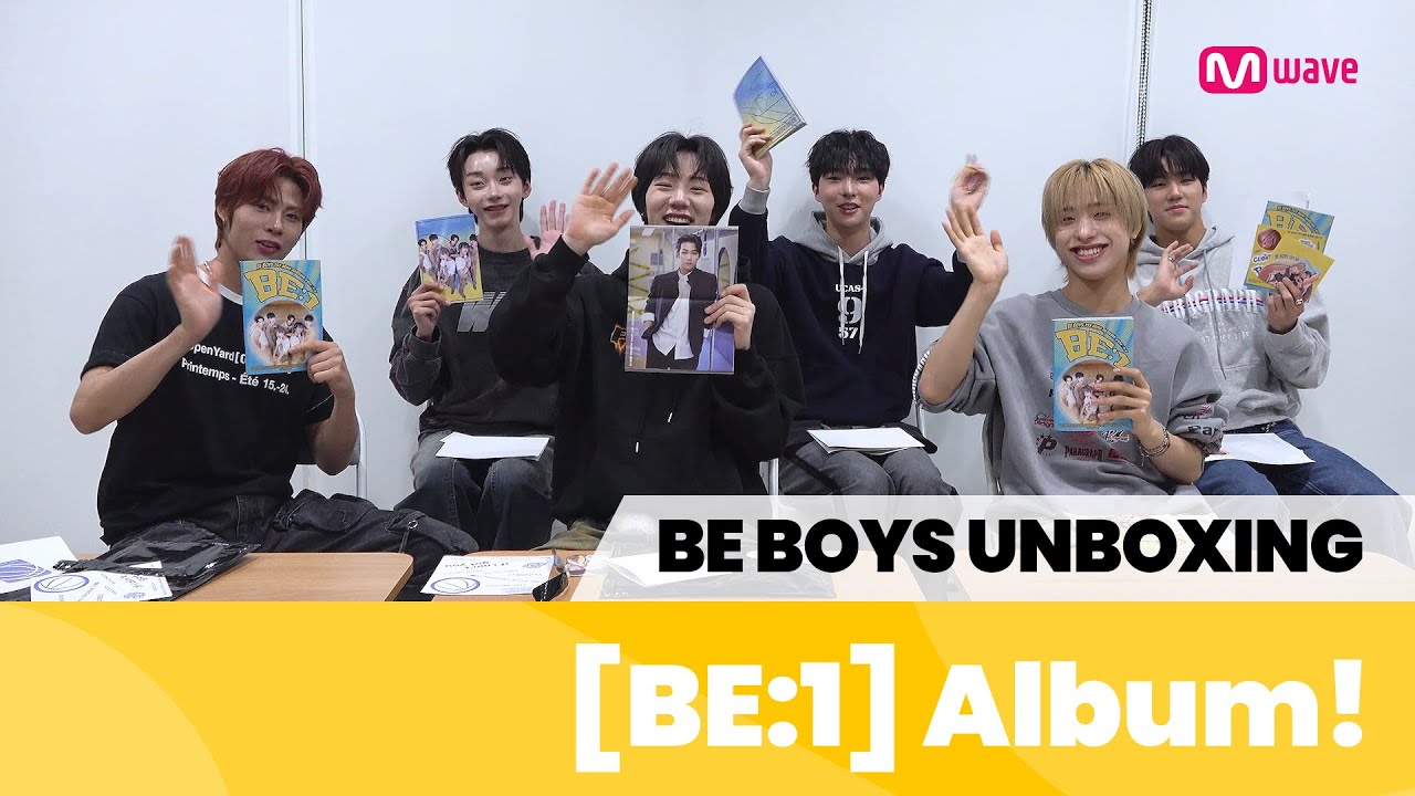 [Mwave shop] Let’s open the album with BE BOYS💿