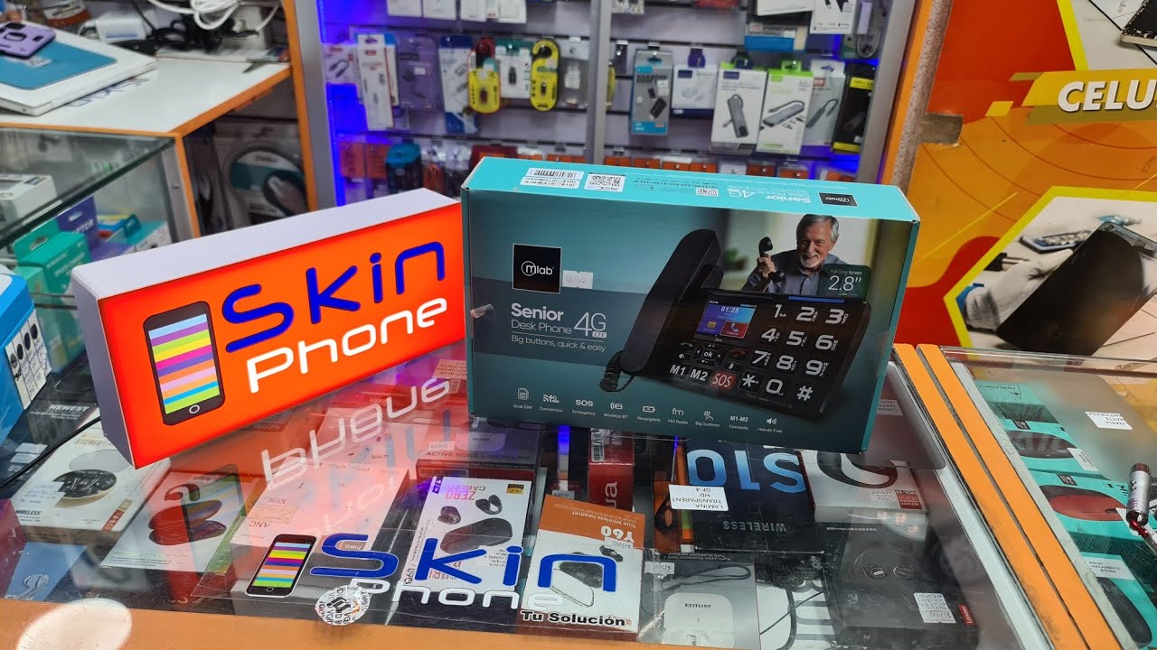 Teléfono Senior Desk Phone MLAB 4G ☎️ REVIEW 2026 | SKINPHONE