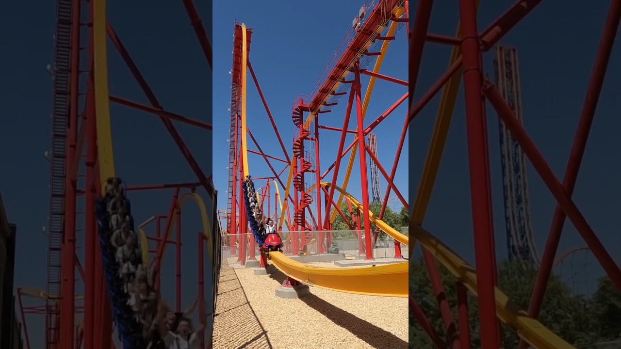 Tallest single rail drop