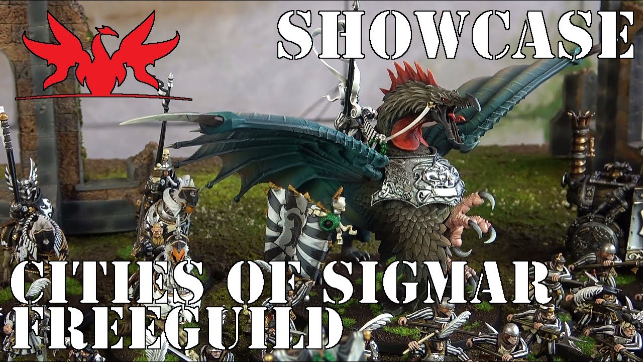 Showcase - Age of Sigmar Cities of Sigmar Freeguild - Phantasos Studio