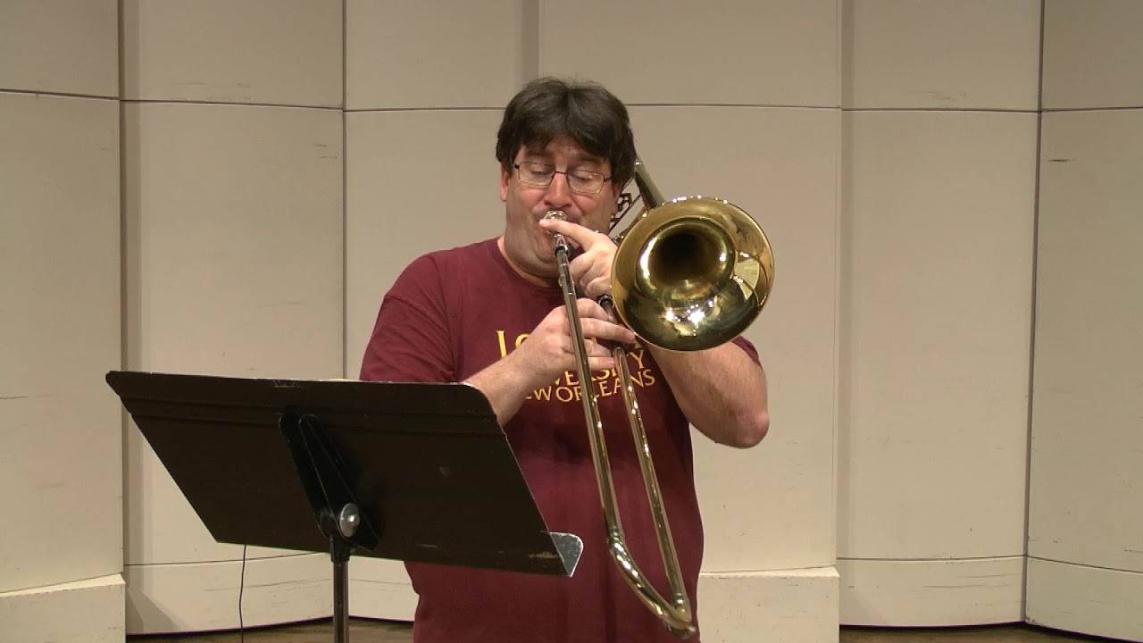 Louisiana All-State Etude for Trombone: Set III, C Major