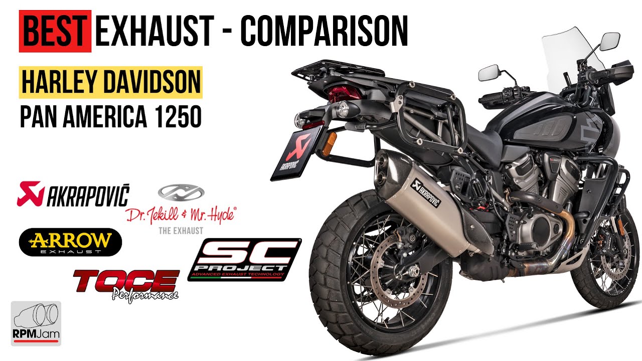 BEST Exhaust Sound - Harley Davidson Pan America 1250 /Akrapovic, Arrow, Dr jekil & Mr Hyde