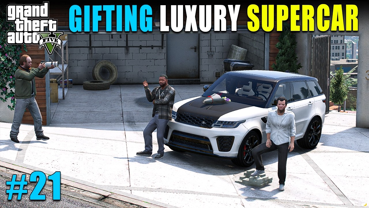 i GIFTED MOST EXPENSIVE CAR TO MY FRIEND 🤩 | GTA V GAMEPLAY #21