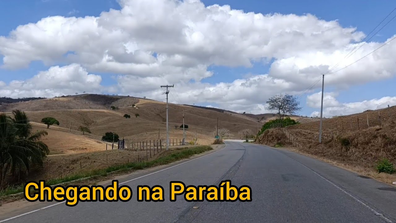 Chegando na Paraíba 