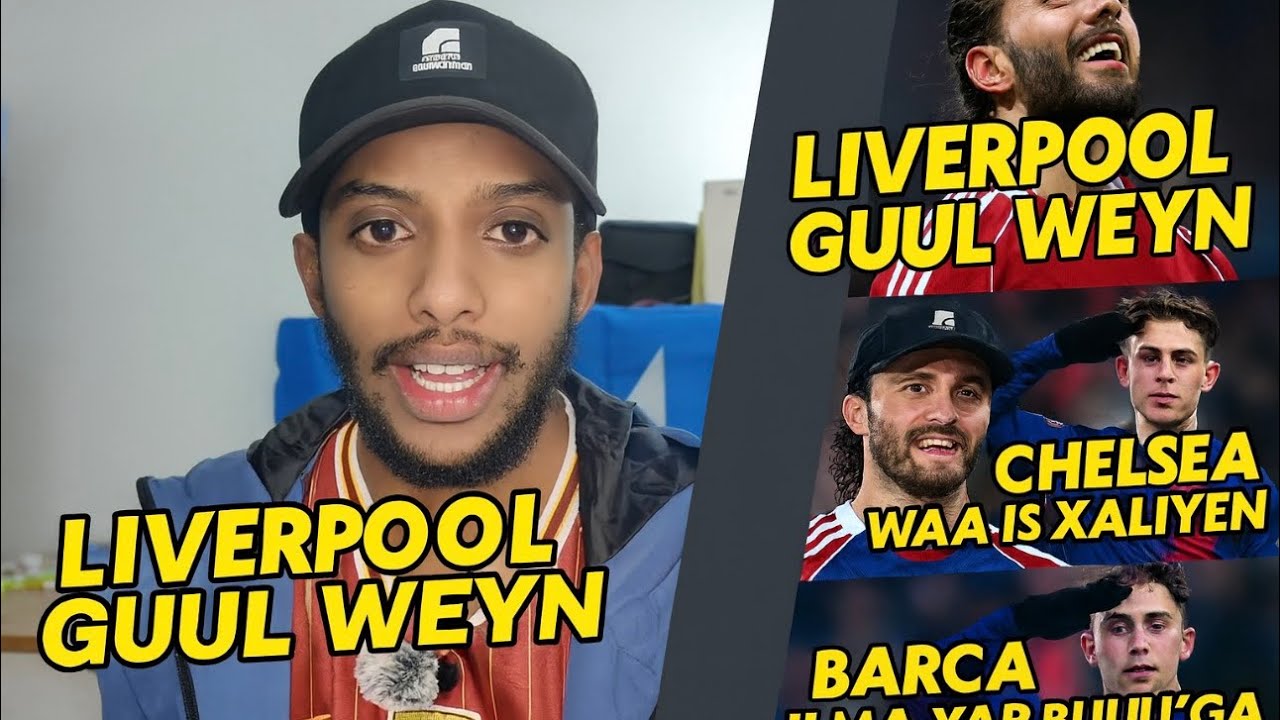 Liverpool guul weyn, Chelsea waa is xaliyen, Barca ilma yar ayaa buuq galin meel iska saareen, 