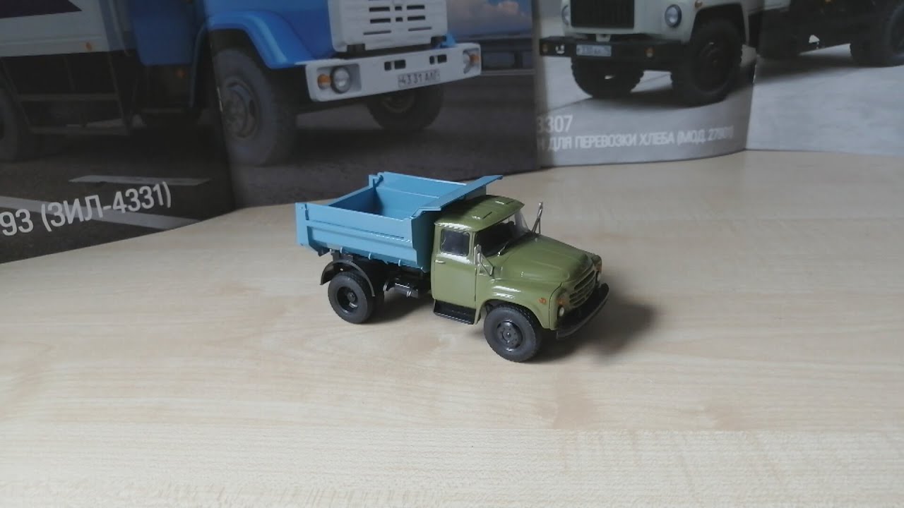 Обзор модели Зил-130 ЦСМ-4503, масштаб 1:43, 