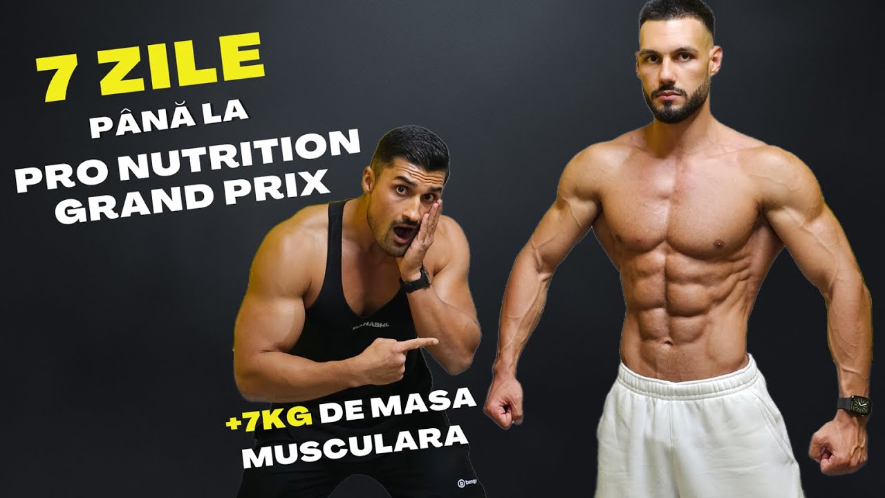 Antrenament de Umeri si Brate + Detalii pregatire Men's Physique 2023