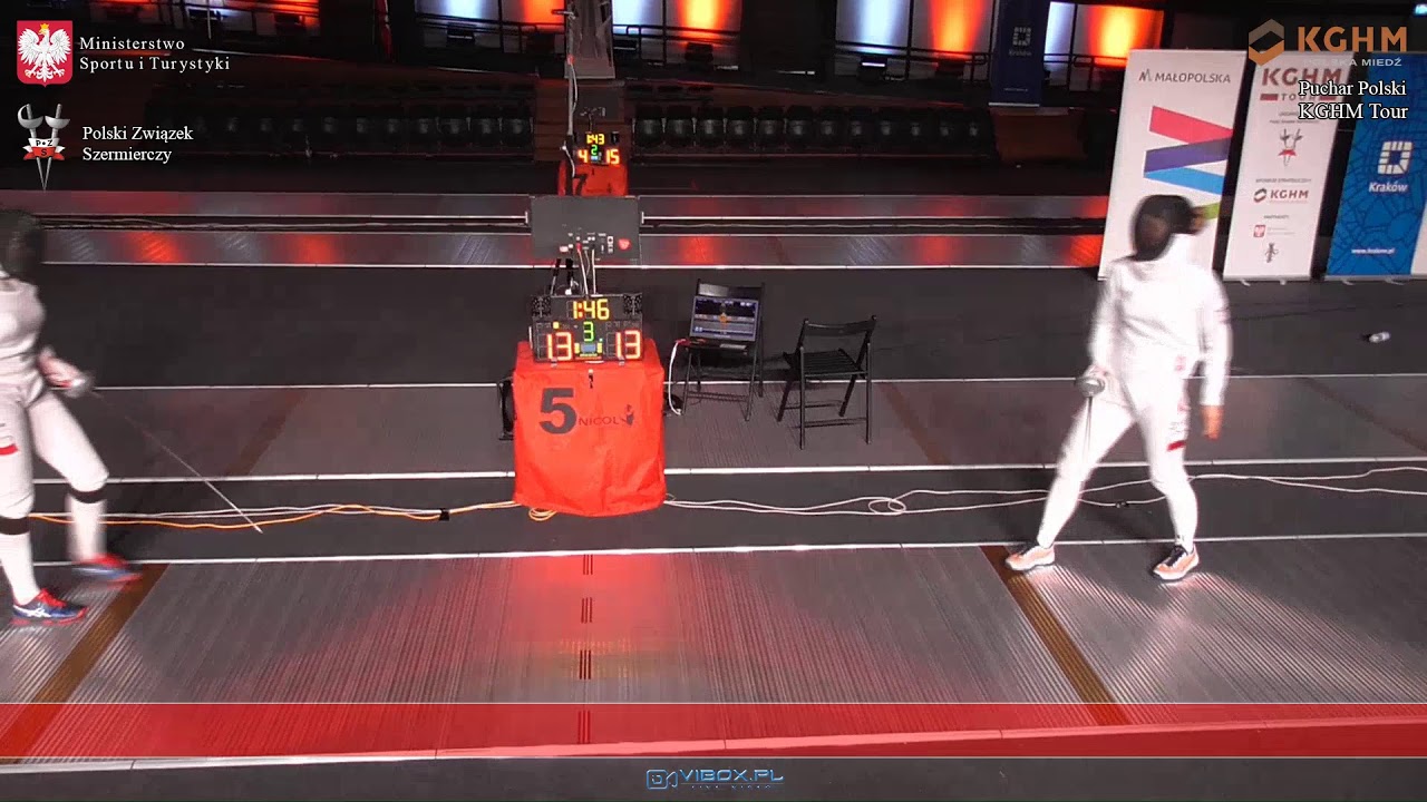 MISTRZOSTWA POLSKI w SZERMIERCE Krak&oacute;w 2019 - szpada