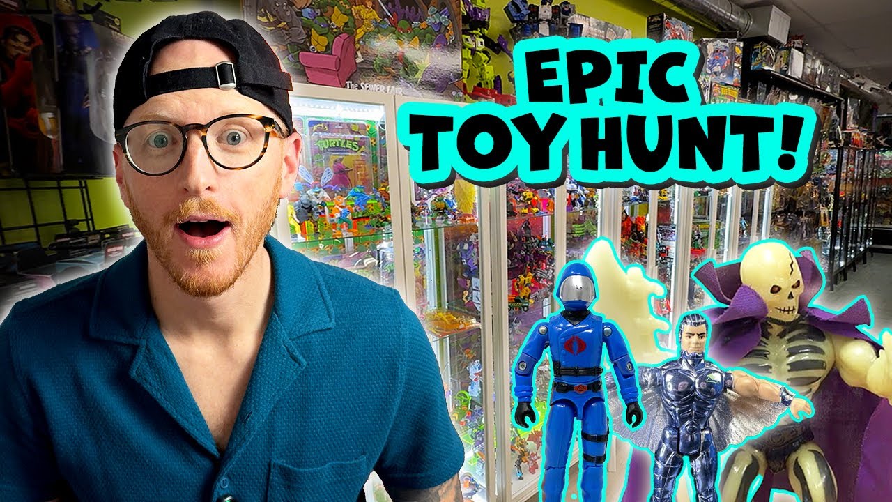 Полетел во Флориду… На эту ОХОТУ ЗА ВИНТАЖНЫМИ ИГРУШКАМИ?! Коллекционные предметы с базы Эхо меня...