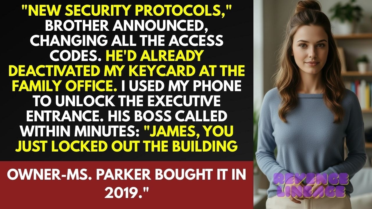 Brother Changed Building Security Codes—His Boss Called: 