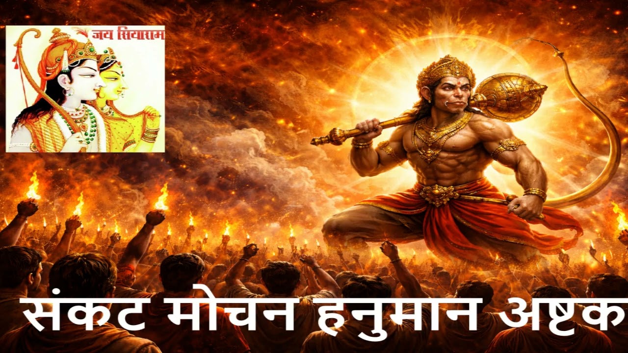 Hanuman Ashtak | Powerful Chant for Strength | Veer Ras |संकट मोचन हनुमान |