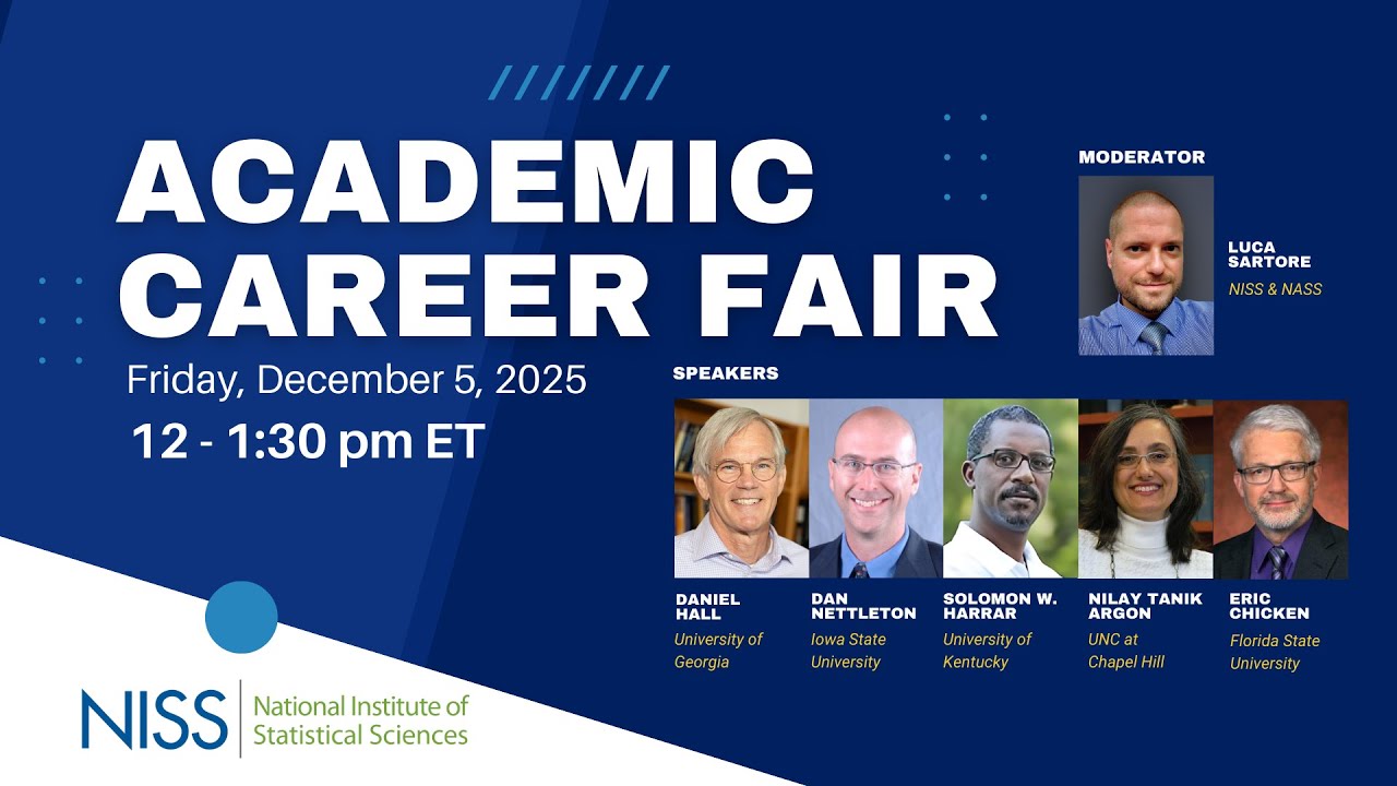 NISS Virtual Academic Career Fair - December 5, 2025