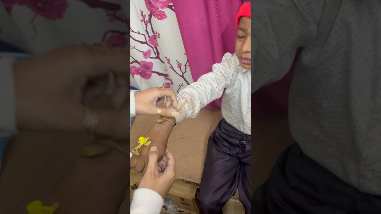 Iv cannulation in kids
