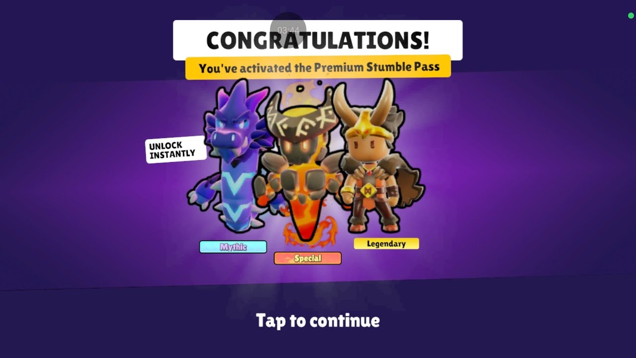 Stumble guys - opening new january 2026 stumble pass x hero season ⚡🔨 + complete tournament season 💦