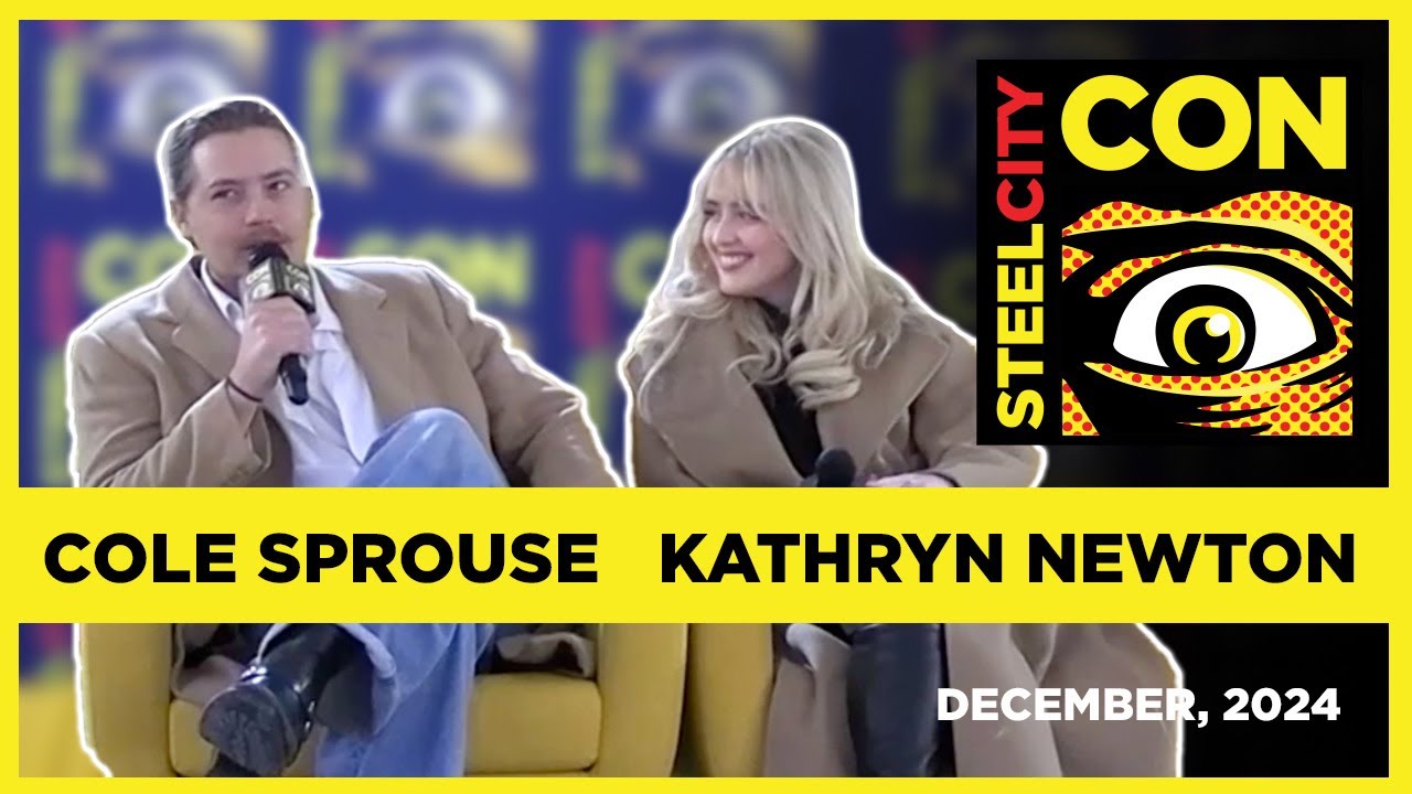 Cole Sprouse & Kathryn Newton - Steel City Con - December 2024 Panel