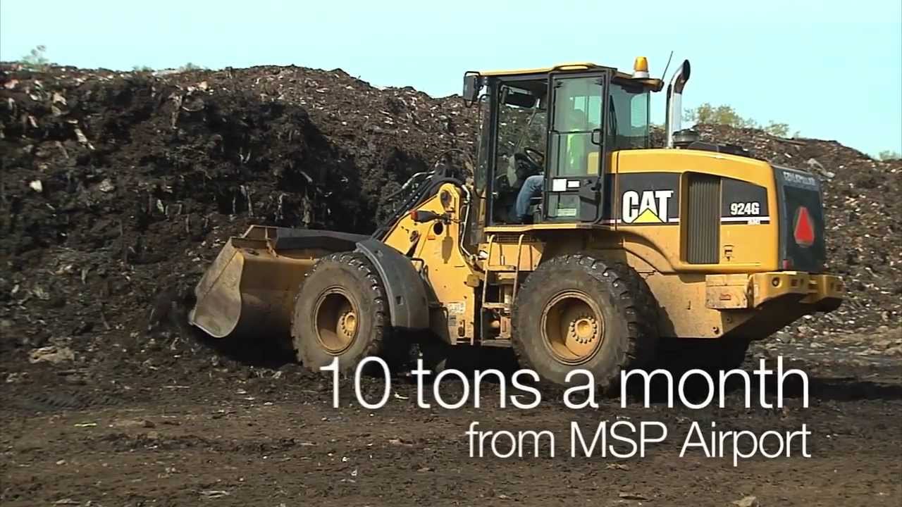 MSP Airport organics waste recycling program
