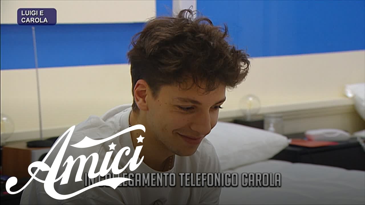 Amici 21 - La telefonata tra Luigi e Carola