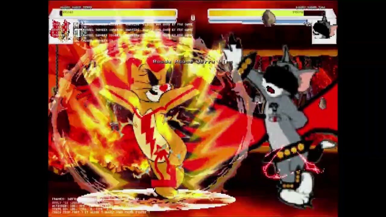 PawPawsFan8UTTP's Mugen on SpaceToon USA - Rowdy Rouge Jerry VS Rowdy Rouge Tom