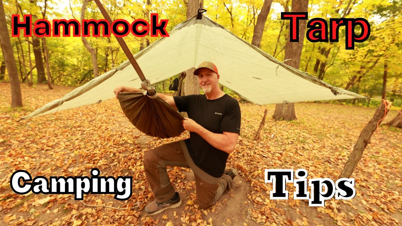 Hammock, Tarp, and Camping Tips / Episode #1 / Maximizing the space under your tarp
