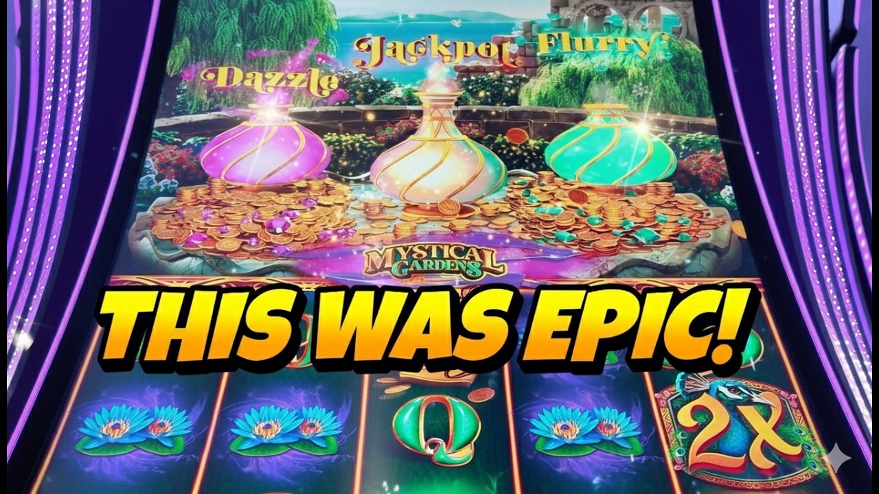 Another EPIC Session on Mystery of the Lamp! @DelawareParkCasino