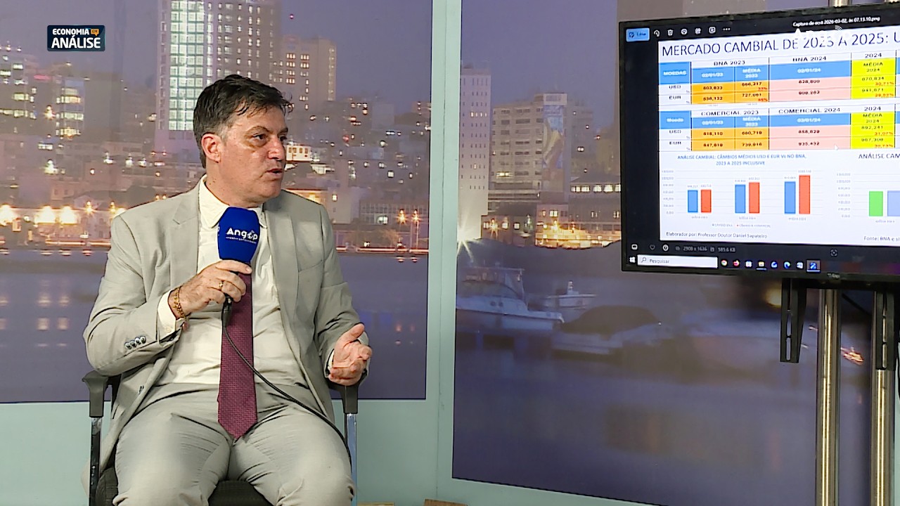 Economia em Análise Angola em 2025 - Mercado Cambial