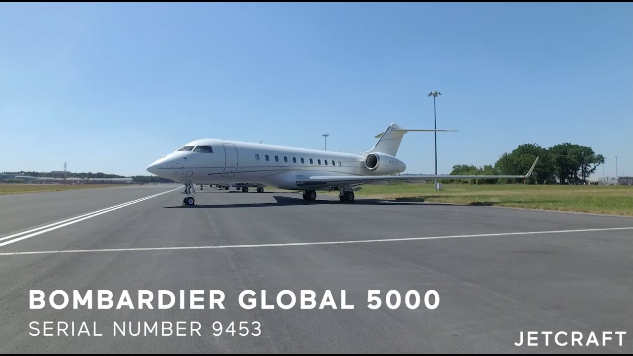 Bombardier Global 5000 sn 9453