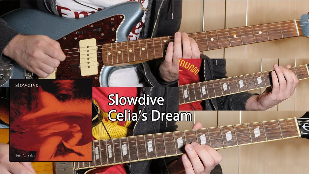 Slowdive - Celia's Dream - Guitar cover w/ tabs