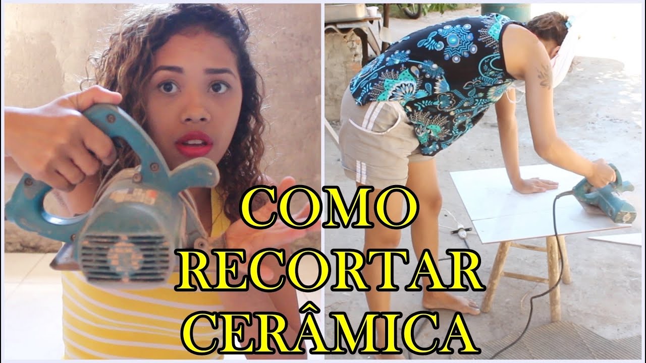 COMO FAZER RECORTE DE CERÂMICA - com Paloma Cipriano
